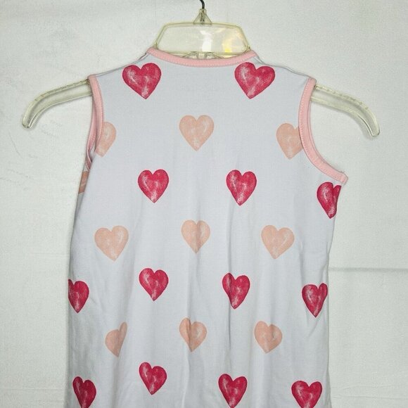 Mama Cheetah Organic Cotton Sleep Sack Sz Large 12-18 Months Heart Design - Picture 6 of 7
